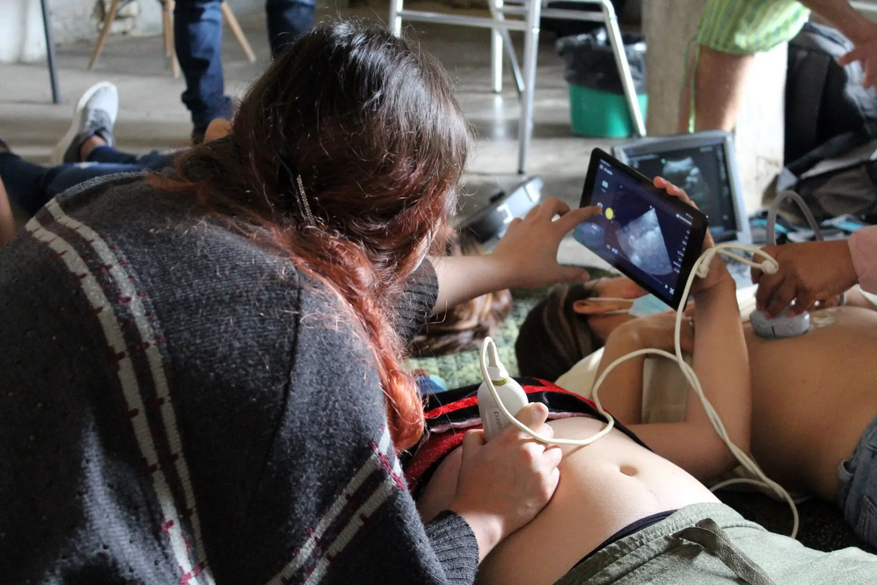 Inteleos Foundation Team training Ultrasound